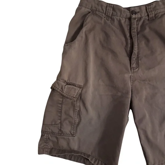 Suburban Y2K Brown Cargo Shorts - Picture 4 of 7